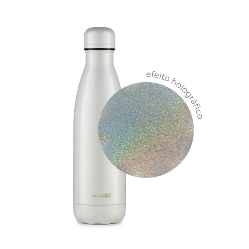 Garrafa Térmica Grey 500ml Branco Glow - Image 2