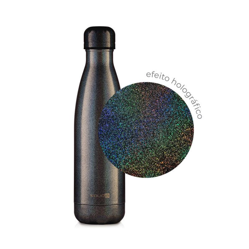 Garrafa Térmica Grey 500ml Preta Glow - Image 2