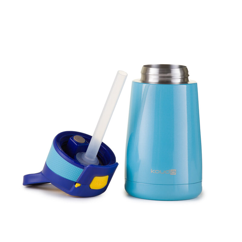 Garrafa Térmica 350ml Oka Kids Azul Claro - Image 3